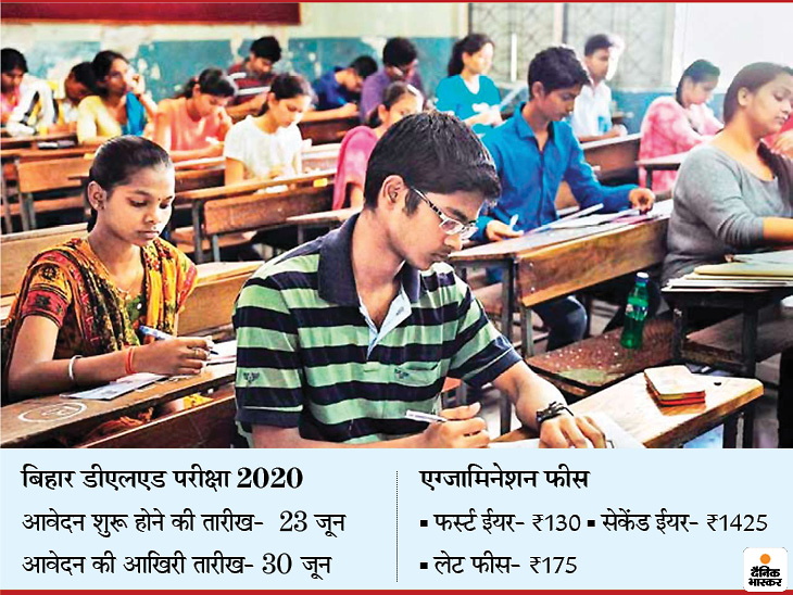 Application process for Bihar DELED Exam 2020 starts from Tuesday 23 june, apply online till 30 June | डीएलएड परीक्षा 2020 मंगलवार से शुरू आवेदन प्रक्रिया, 30 जून तक करें ऑनलाइन अप्लाय