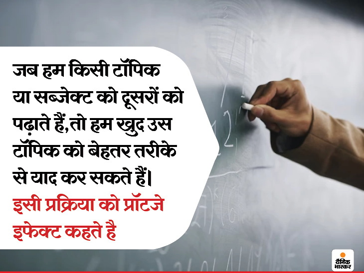 If you want to improve your learning, then teach others, this trick will prove beneficial for students preparing for exams. | अपनी लर्निंग को बेहतर बनाना चाहते हैं तो दूसरों को पढ़ाएं, एग्जाम्स की तैयारी करने वाले स्टूडेंट्स के लिए फायदेमंद साबित होगी ये ट्रिक