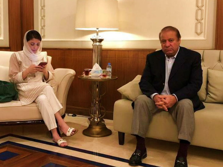 Nawaz Sharif Imran Khan | Pakistan Imran Khan Govt and Qamar Javed Bajwa Military Targeted By Nawaz Sharif | नवाज शरीफ ने कहा- पाकिस्तान की संसद को कोई और ताकत चला रही है, 6 साल पहले आईएसआई चीफ ने मुझसे आधी रात को इस्तीफा मांगा था