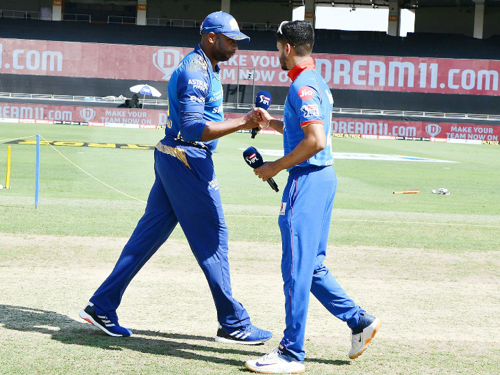 DC vs MI IPL 2020 Live Score Update; Delhi Capitals vs Mumbai Indians Match 51th Live Cricket Latest Updates | दिल्ली का पहला विकेट गिरा, धवन बिना खाता खोले आउट; मुंबई ने टॉस जीतकर बॉलिंग चुनी